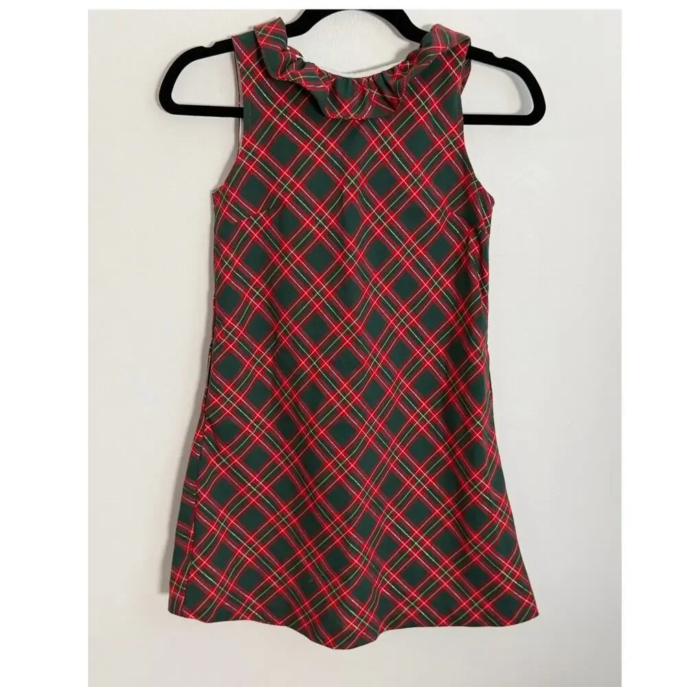 Gabby Tartan Plaid Christmas Dress size 12